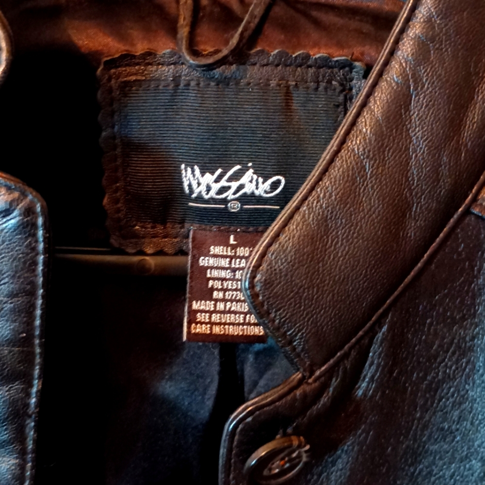 Leather jacket